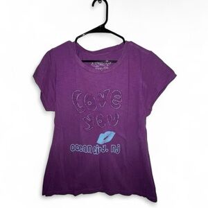 Avalon Purple "Love You" Graphic Tee
